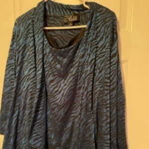 Alex Evenings plus size 3x twin set